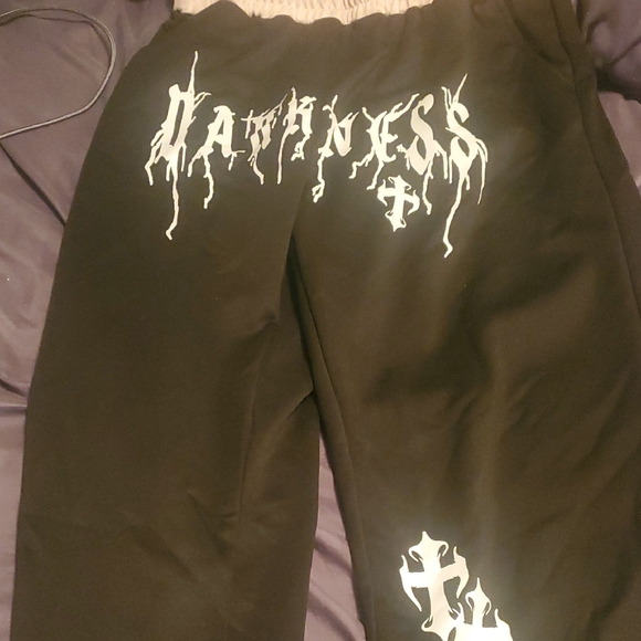Other - Black Graphic Sweatpants